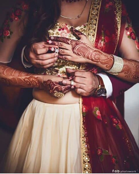 matching dress for indian bride and groom